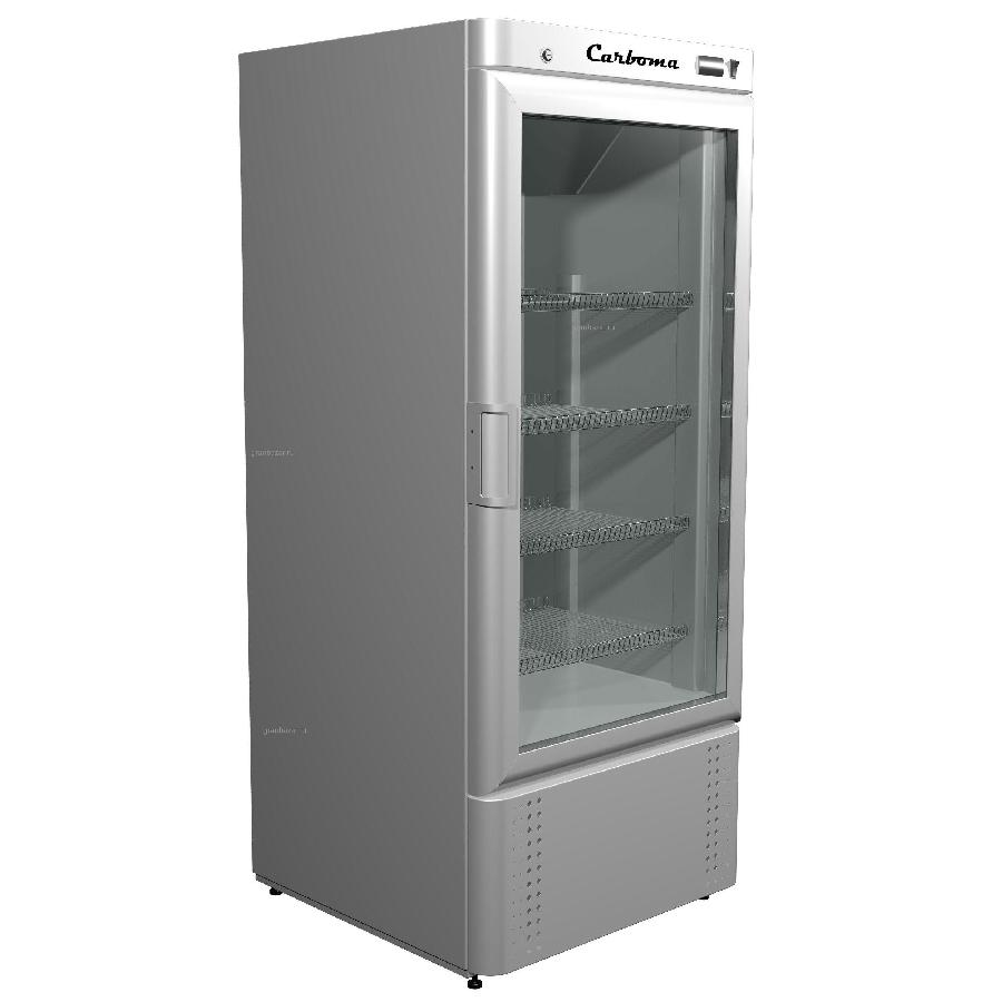 Шкаф морозильный ПОЛЮС CARBOMA F560 С (стекло)