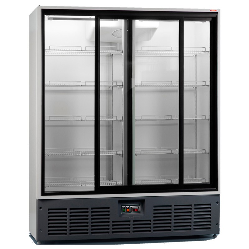 Шкаф холодильный АРИАДА R1400MC стеклянные двери купе