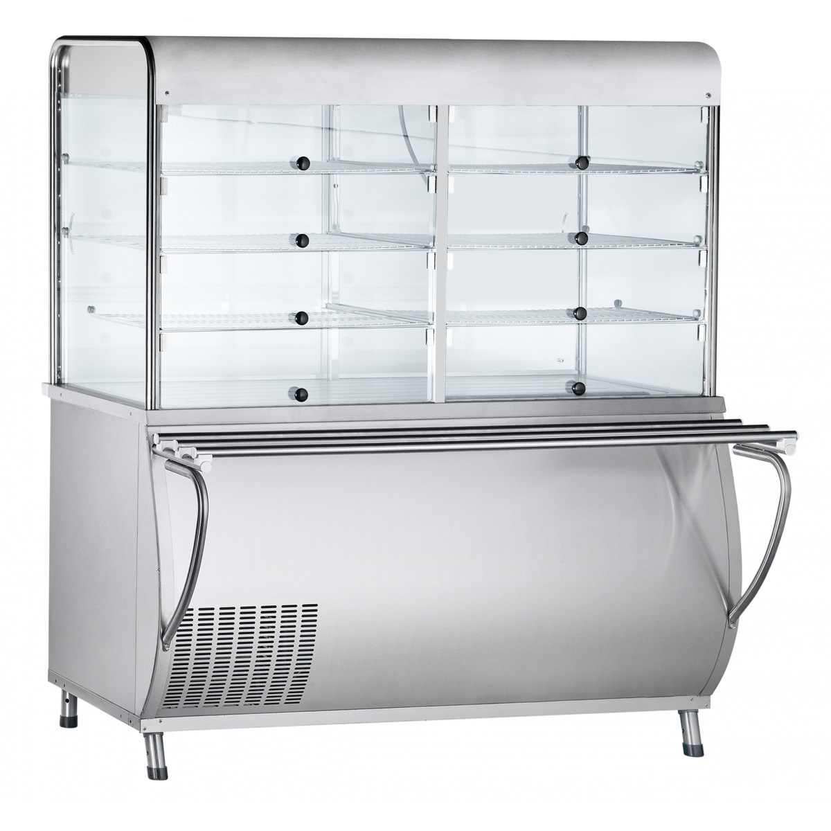 Прилавок- витрина холодильный ABAT ПАТША ПВВ(Н)-70М-С-ОК